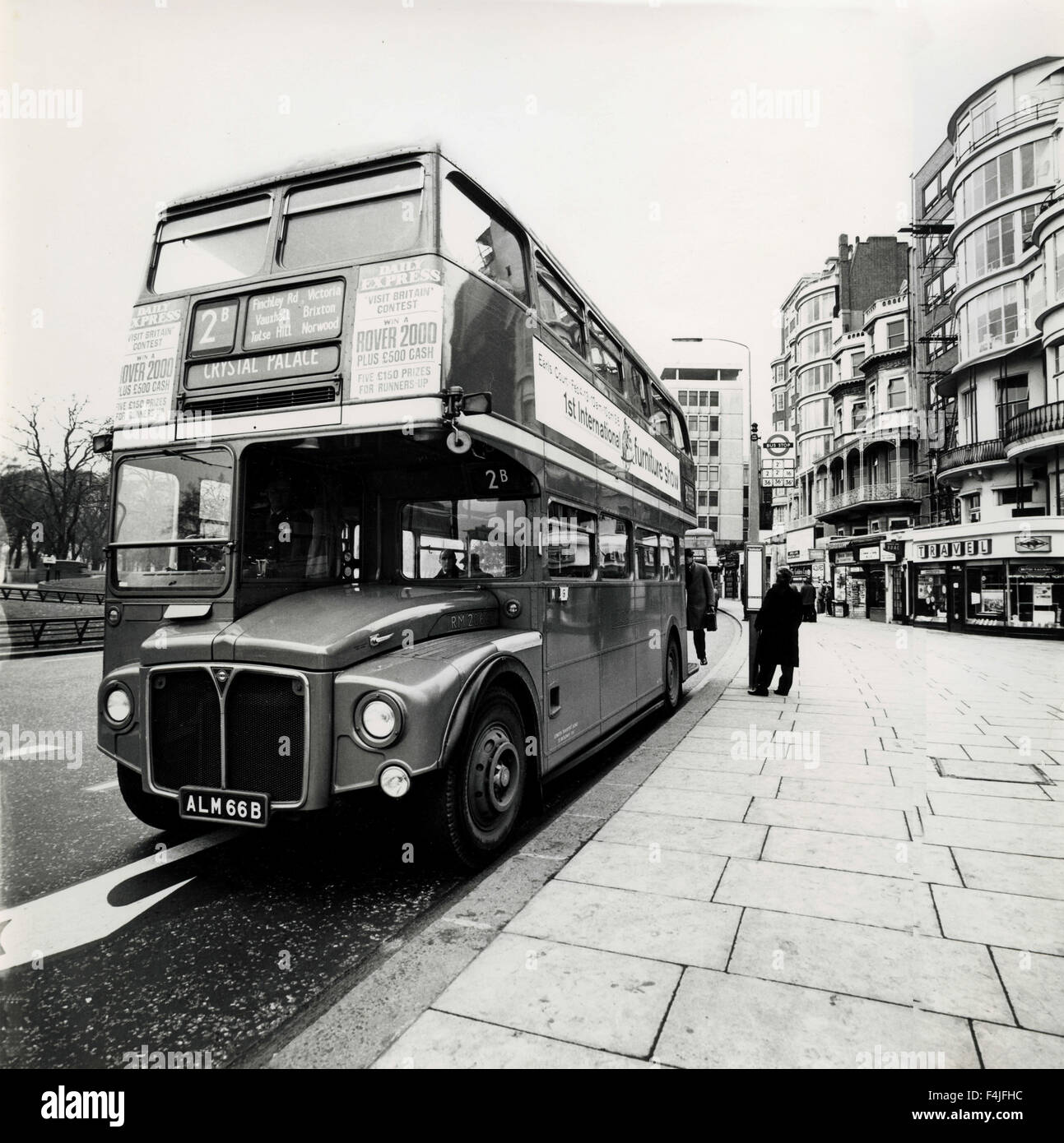 Double deck bus, London, UK Stock Photo