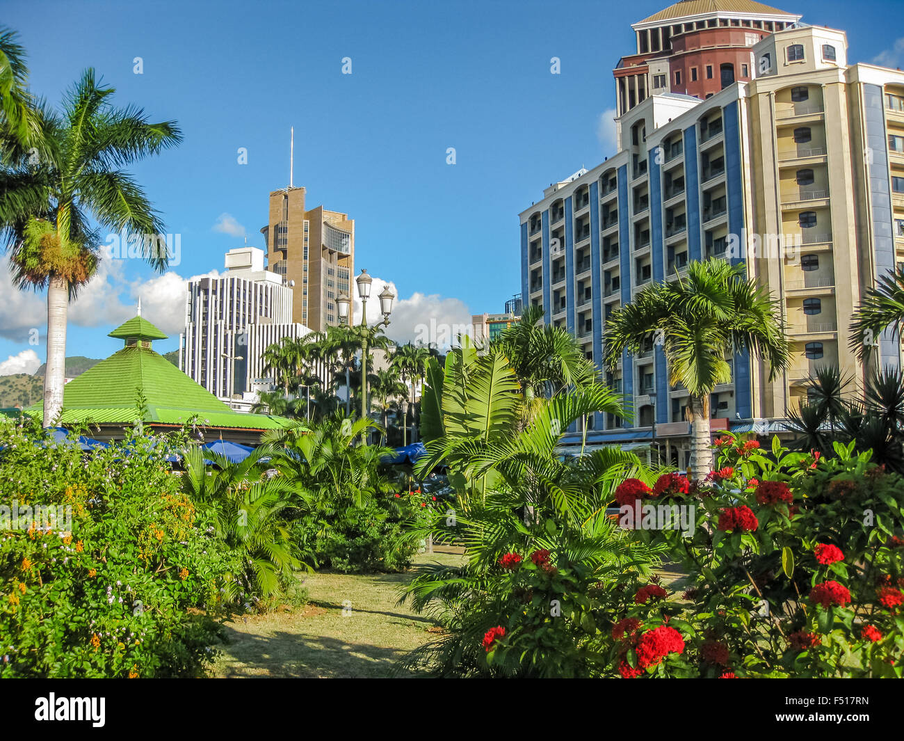 Port Louis Mauritius Stock Photo