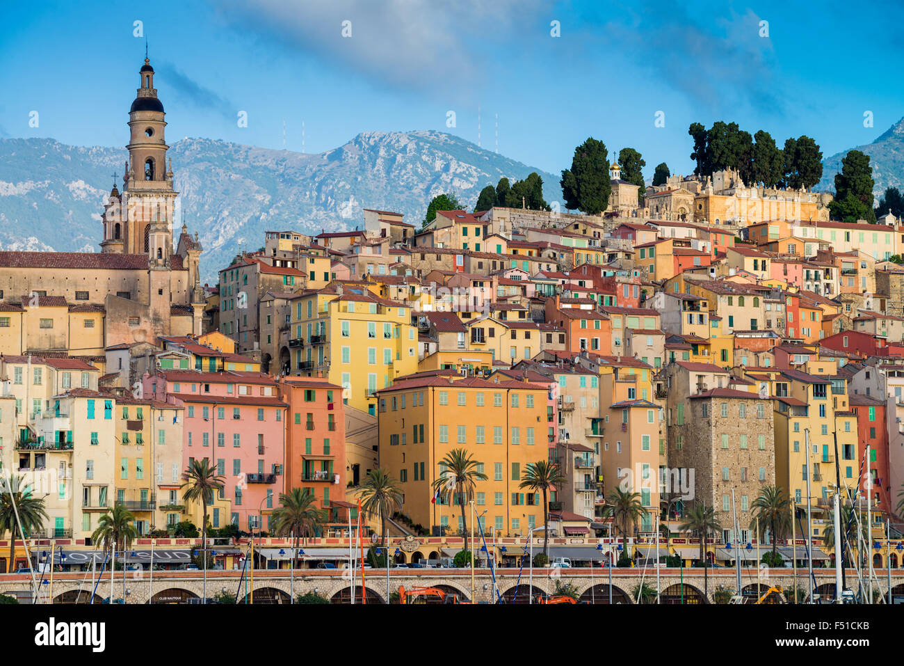 Menton, France, region Provence, department Alpes Maritimes, France Stock Photo