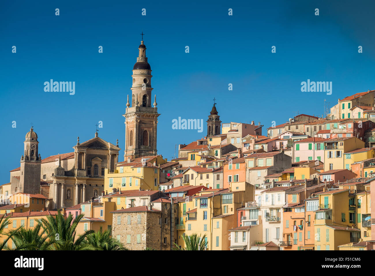 Menton, France, region Provence, department Alpes Maritimes, France Stock Photo