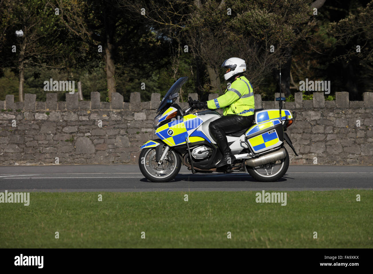 Weston super Mare weekly summer bike night. Stock Photo