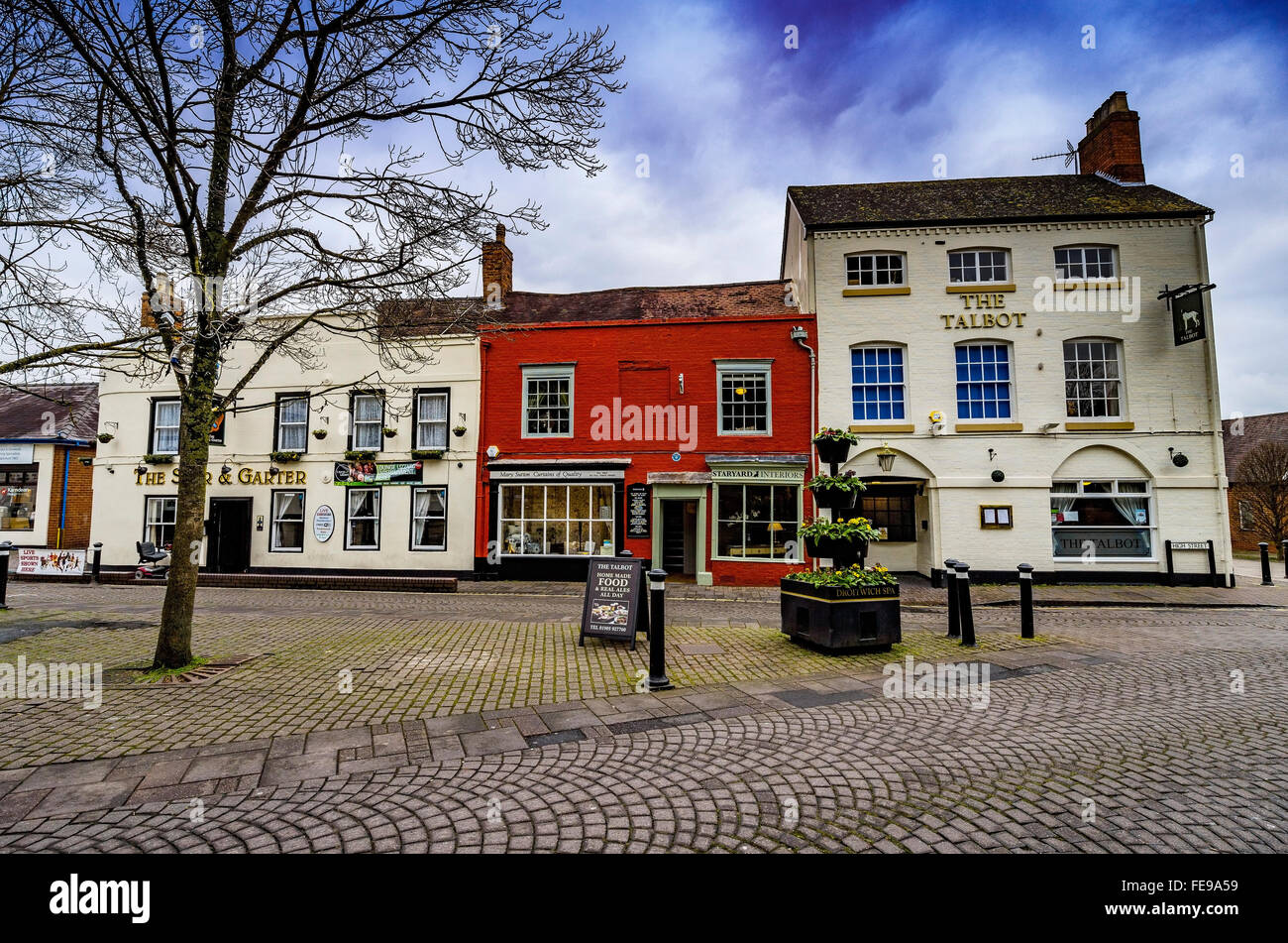 Droitwich Spa Stock Photo