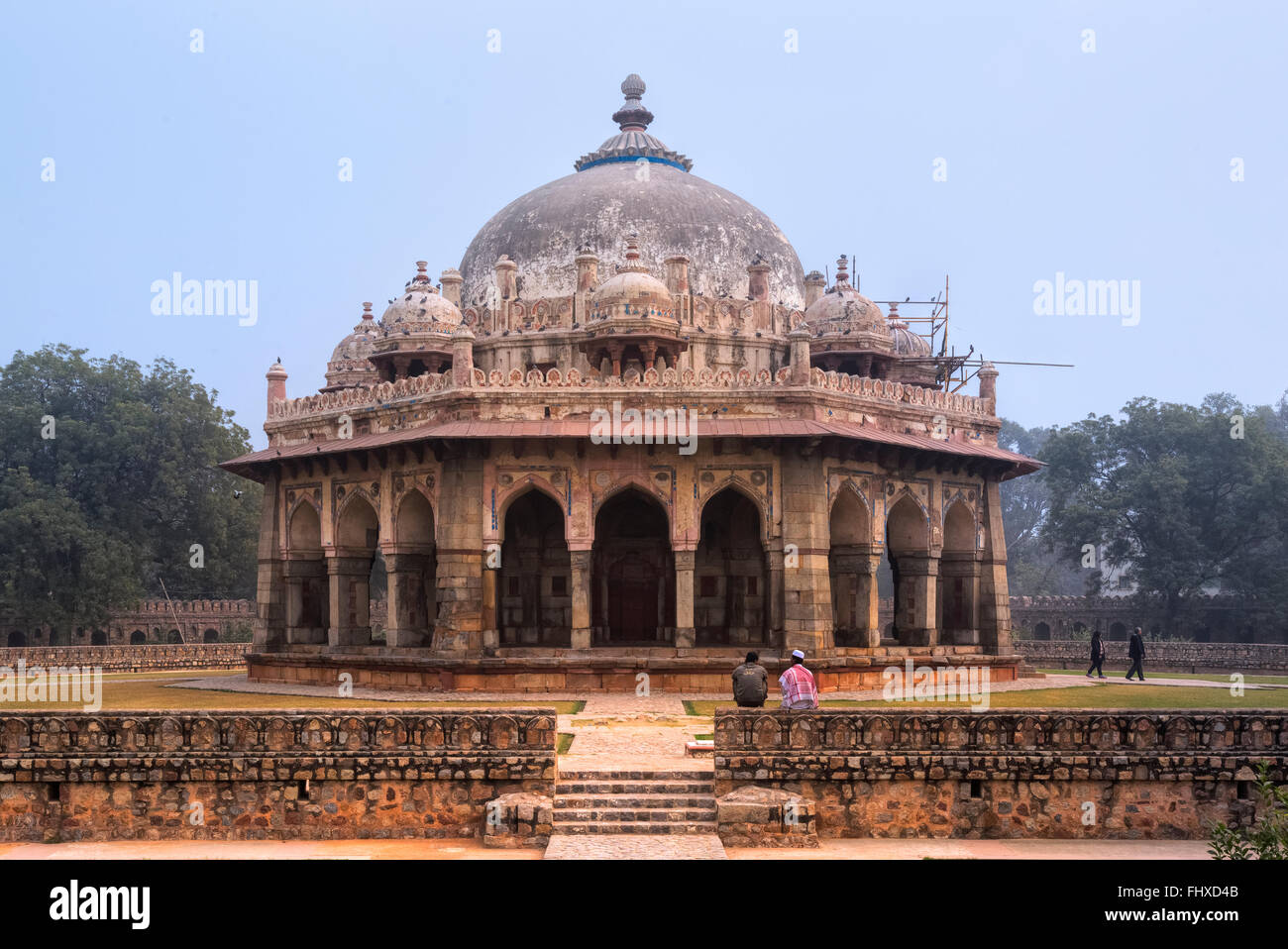 Isa Khan Niyazi's Tomb, Delhi, India, Asia Stock Photo