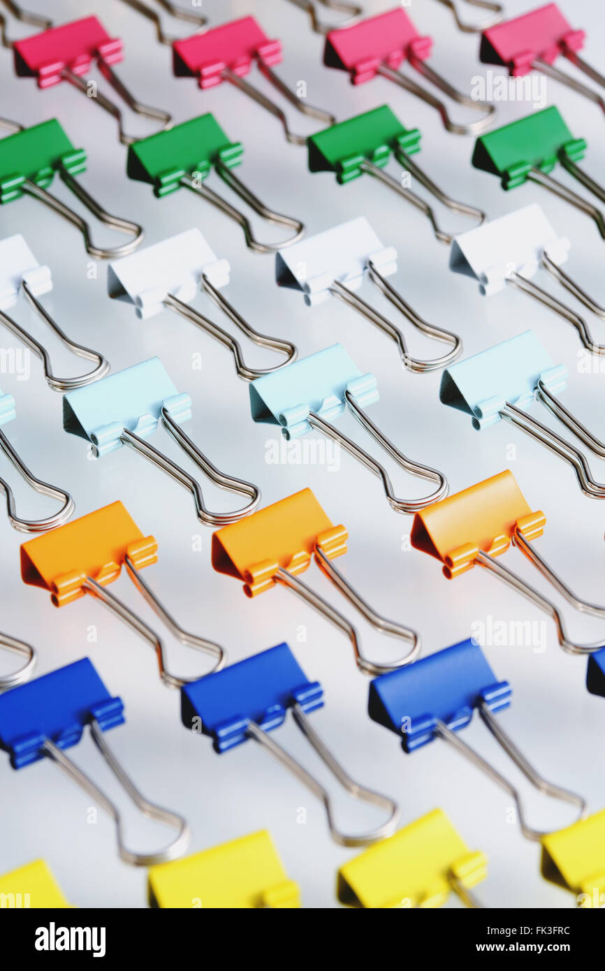 Alligator Clips Stock Photo