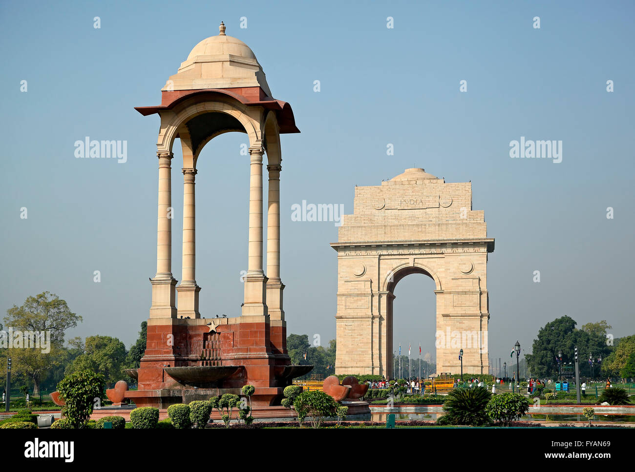 India Gate, New Delhi, India Stock Photo