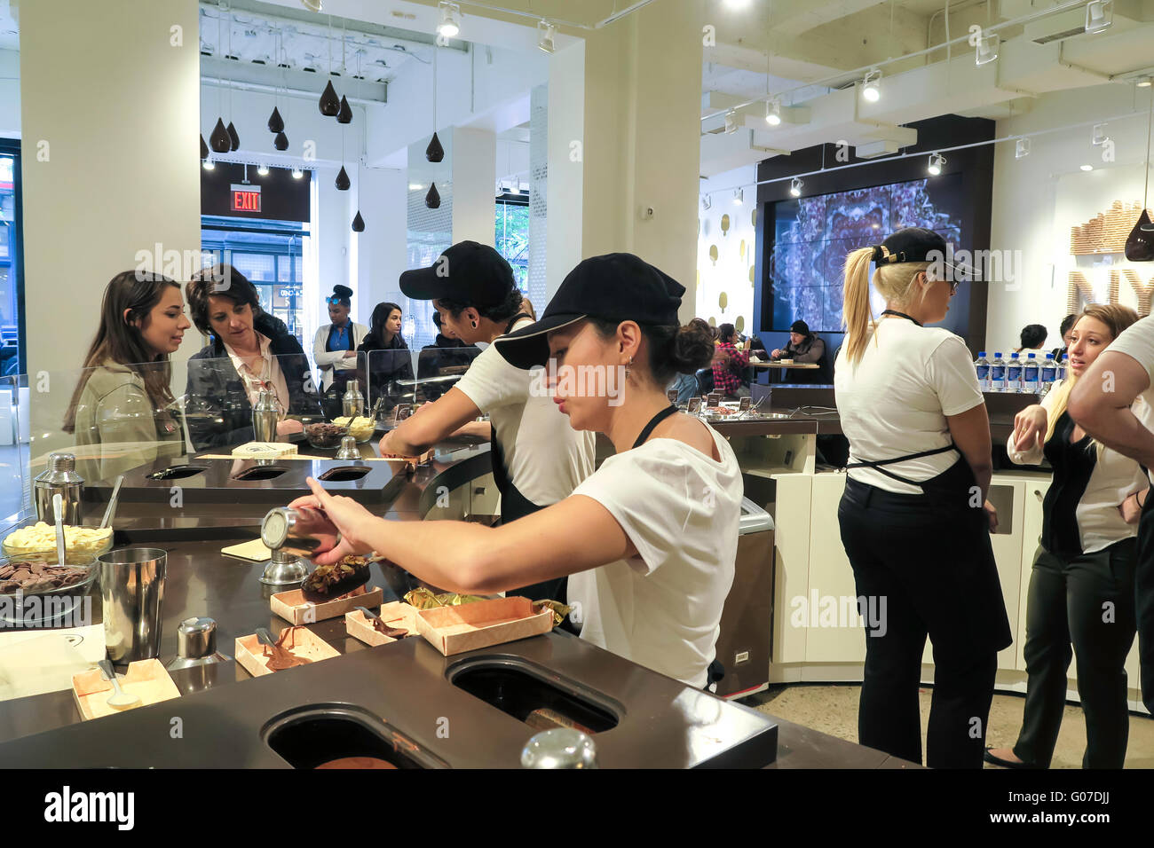 Magnum Designer Ice Cream Stock Photo