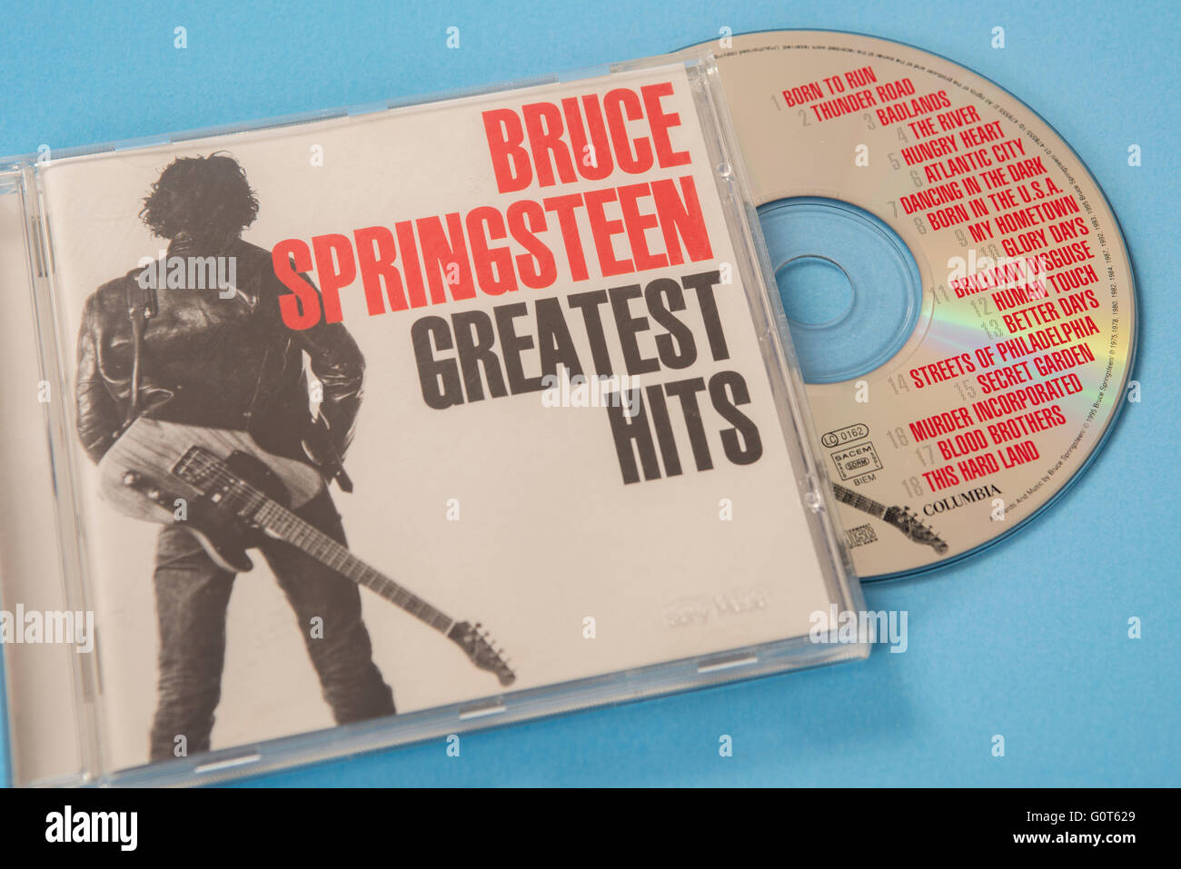 Bruce Springsteen Greatest Hits Album Cover