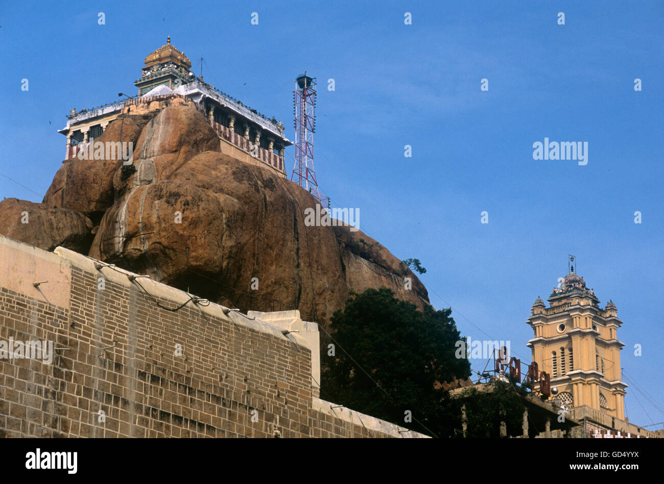 Rock Fort Temple , Trichy Stock Photo