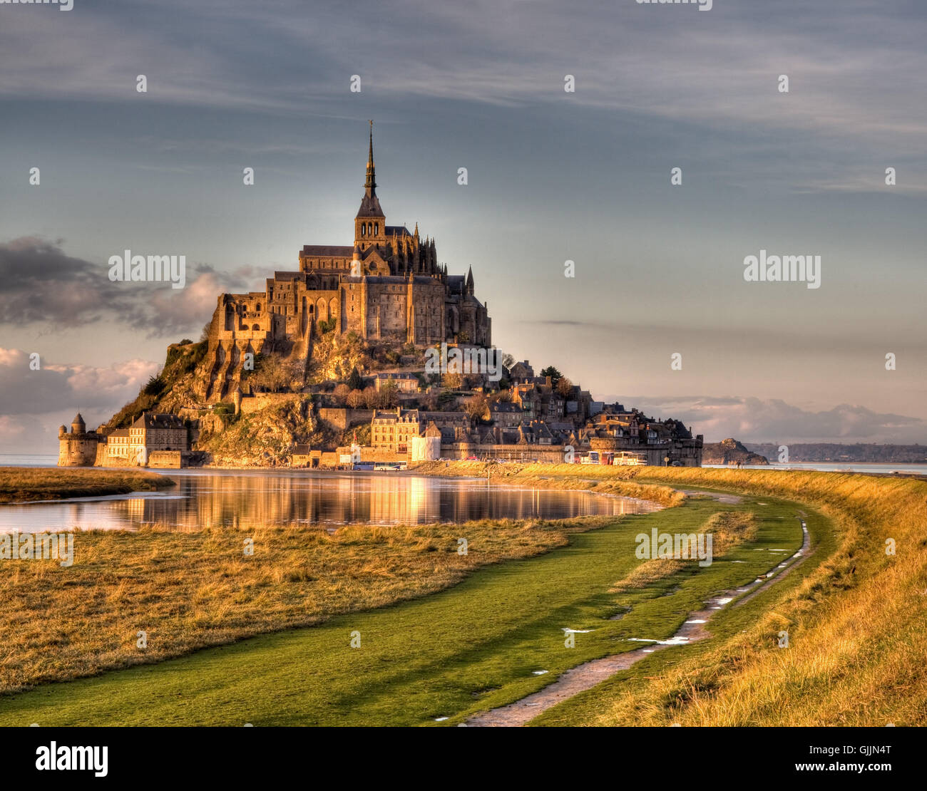 mont st-michel Stock Photo