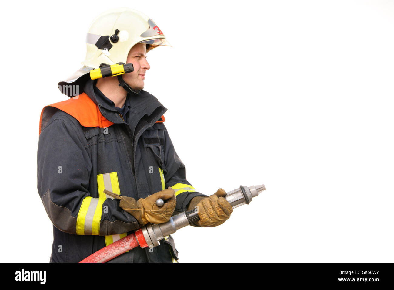 firefighter Stock Photo