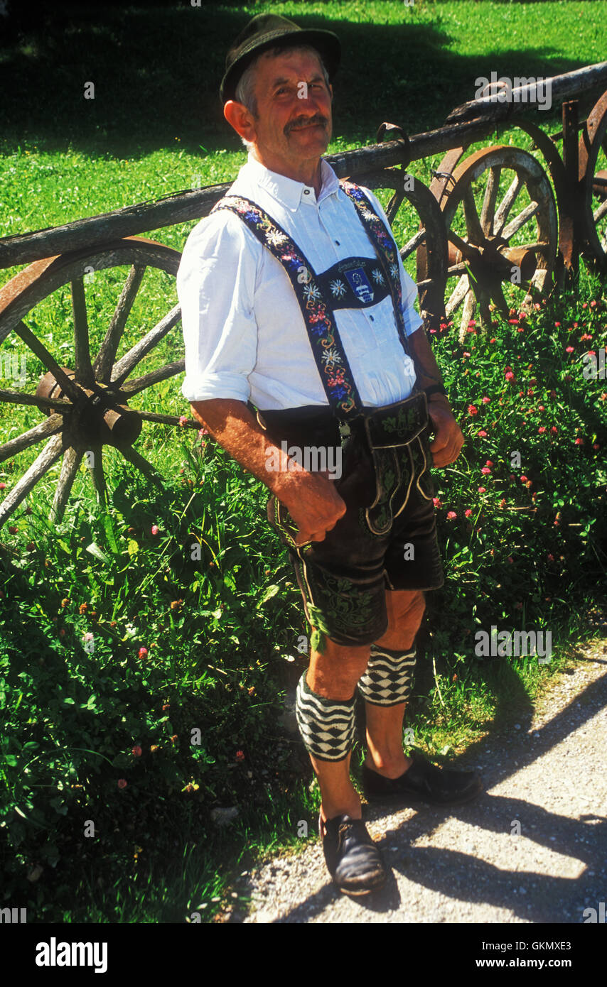 Bavarian garb Stock Photo