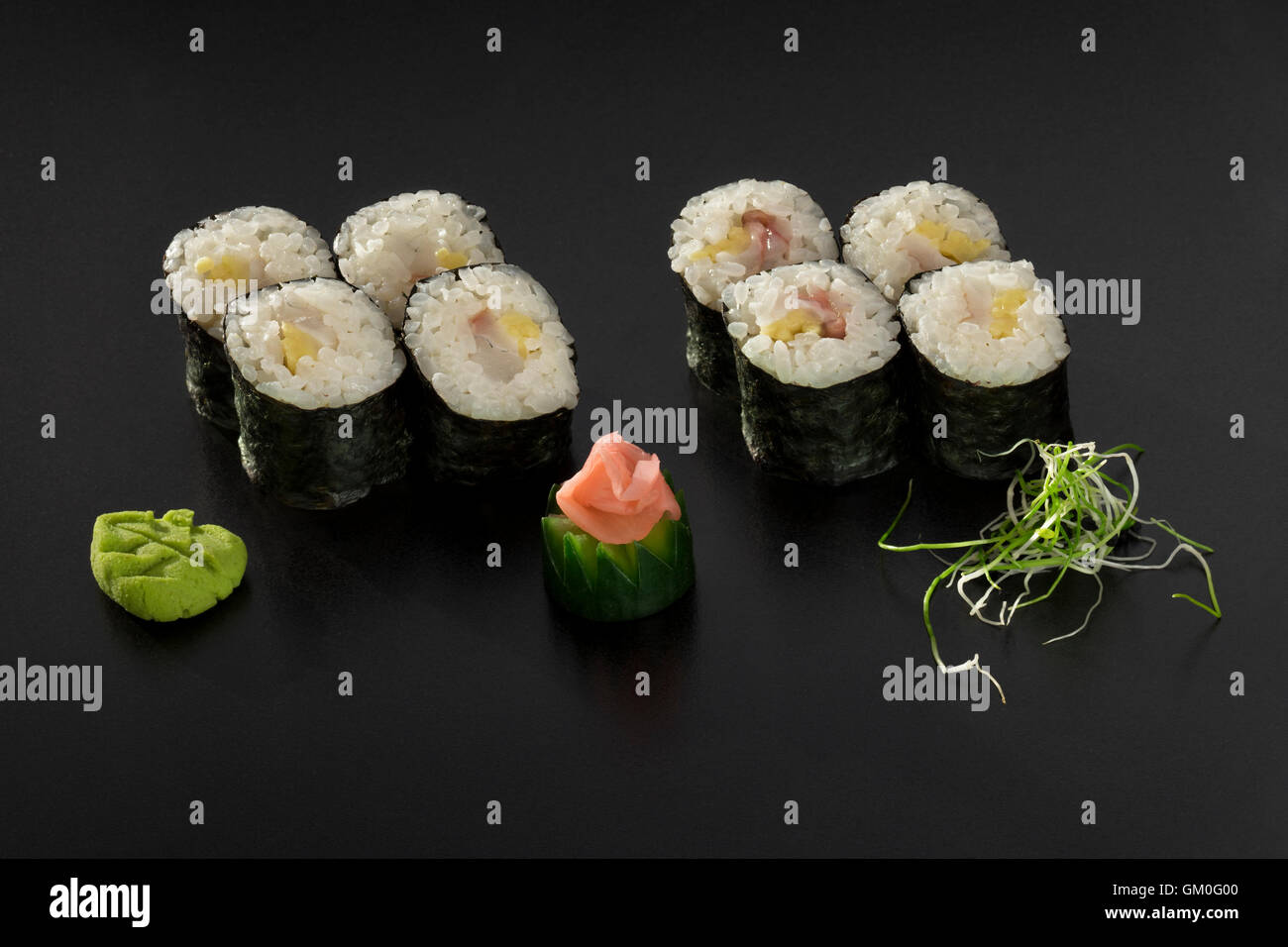 small sushi set Stock Photo