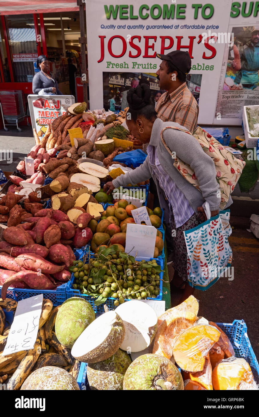 Surrey Street Market in Croydon, London England United Kingdom UK Stock Photo