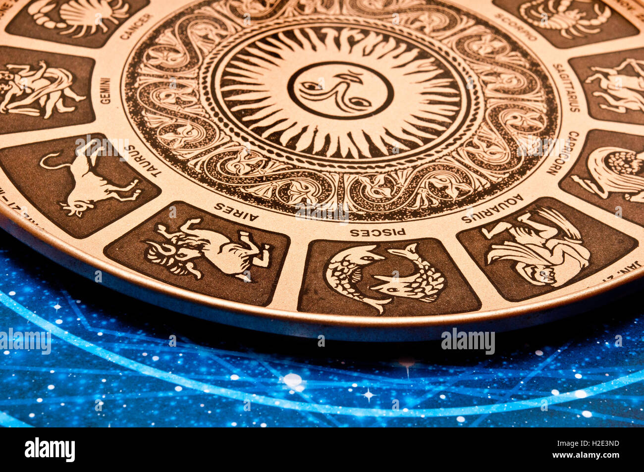 astrology and horoscope Stock Photo