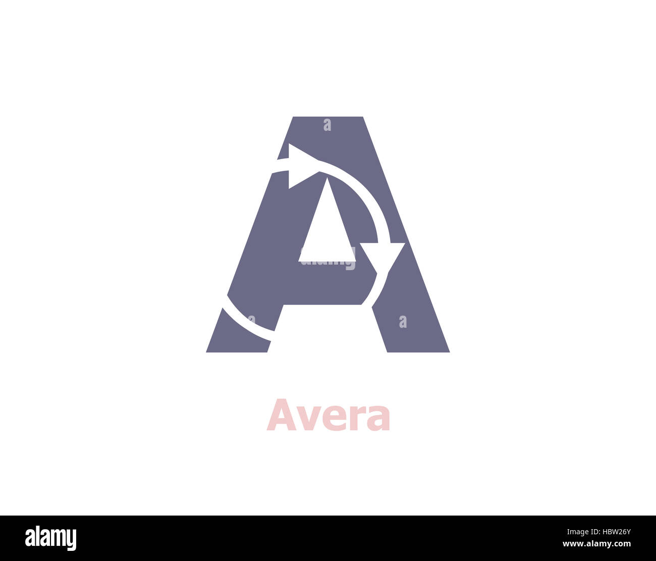 Letter A Logo design template Stock Photo