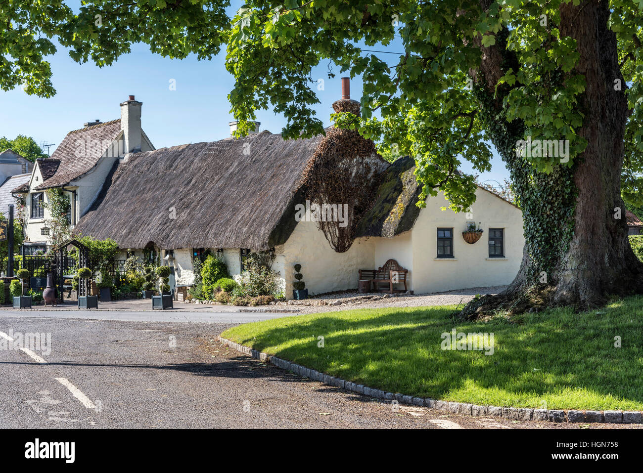 The Star Inn at Harome Stock Photo