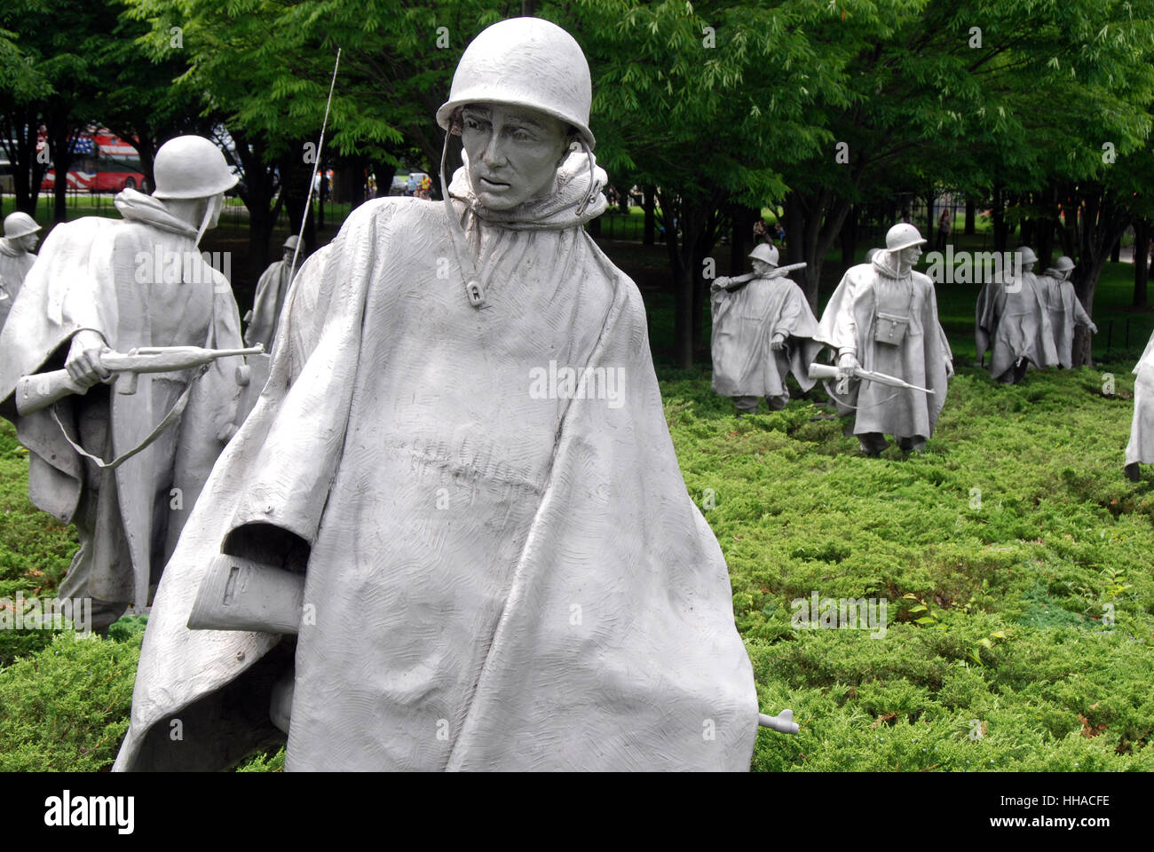 korea war memorial Stock Photo