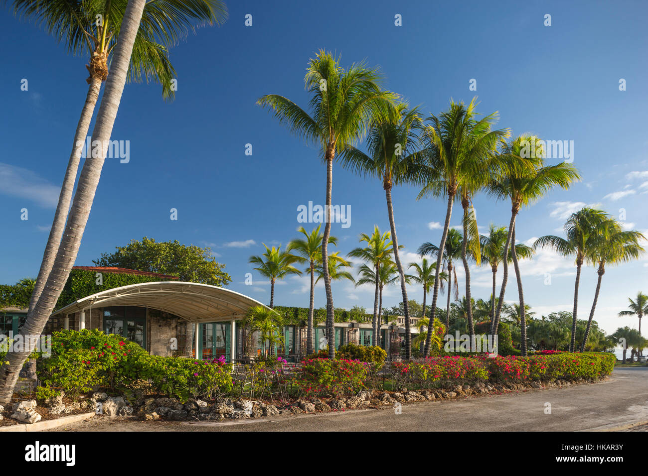 RED FISH GRILL RESTAURANT MATHESON HAMMOCK COUNTY PARK MIAMI FLORIDA USA Stock Photo