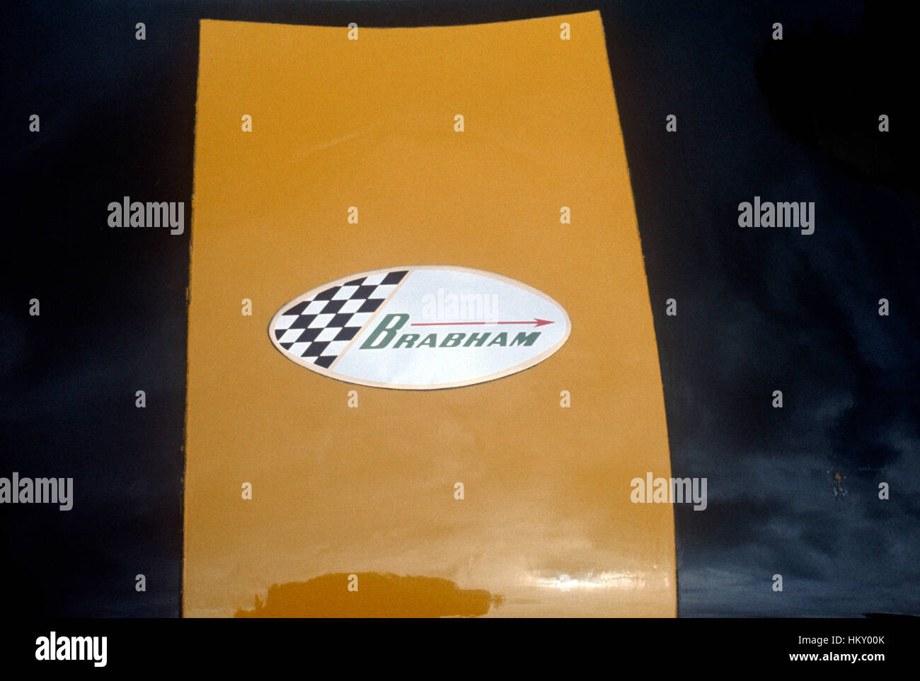 Brabham nose cone logo Stock Photo