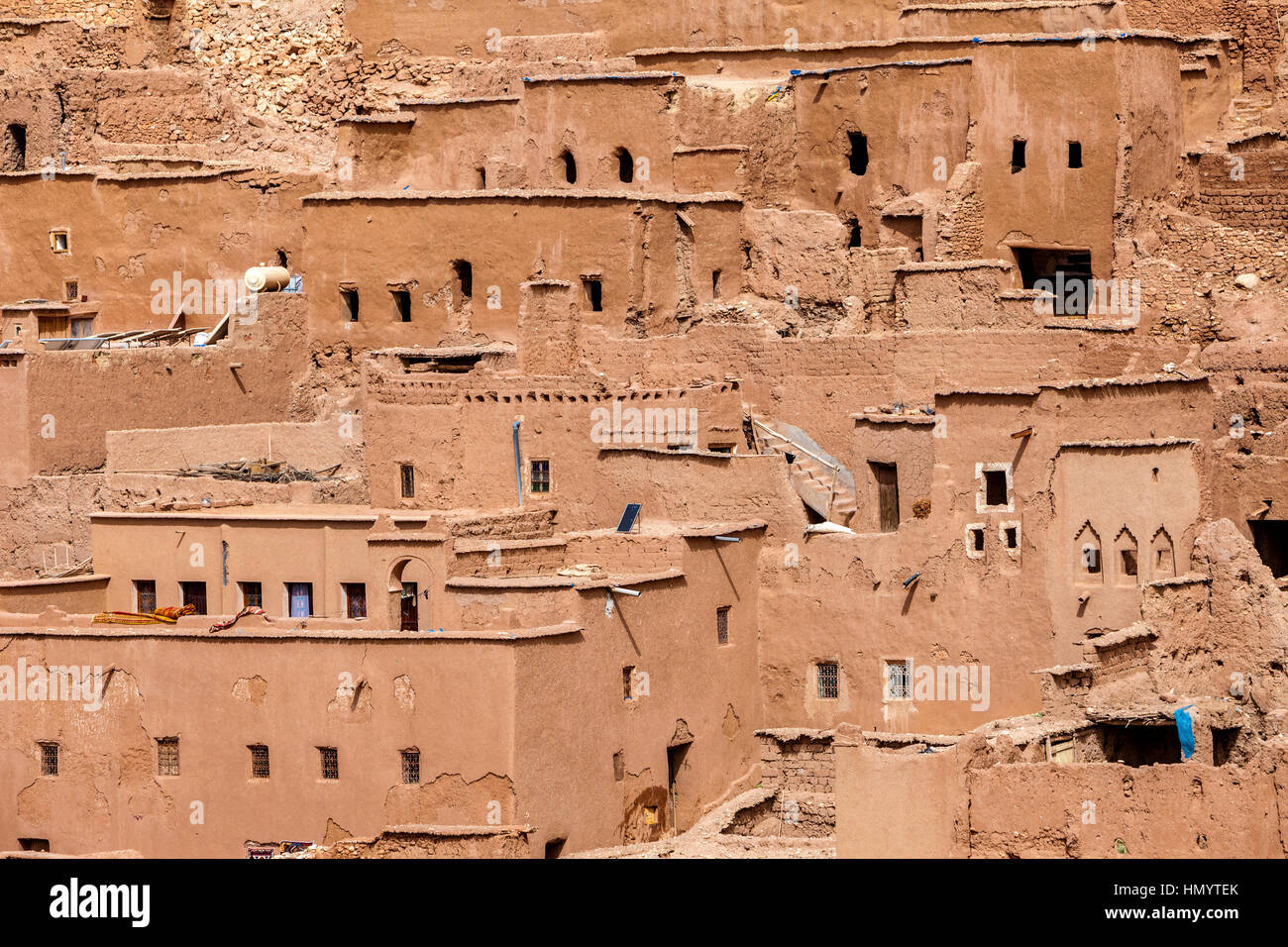 Morocco.  Ait Benhaddou Ksar, a World Heritage Site. Stock Photo