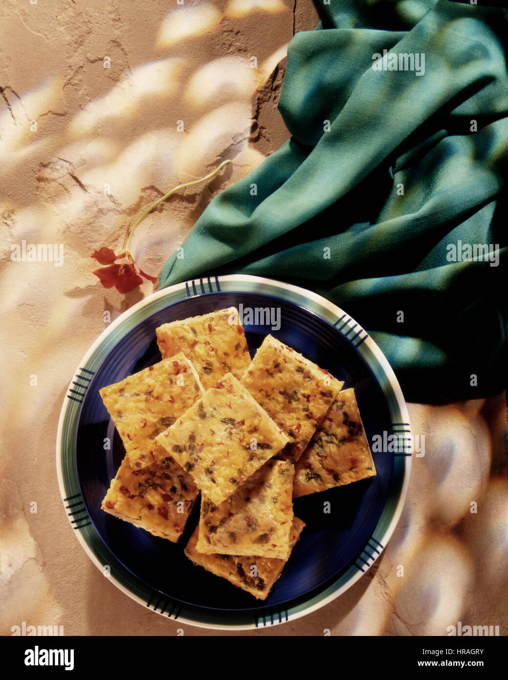 Chili corn bread Stock Photo