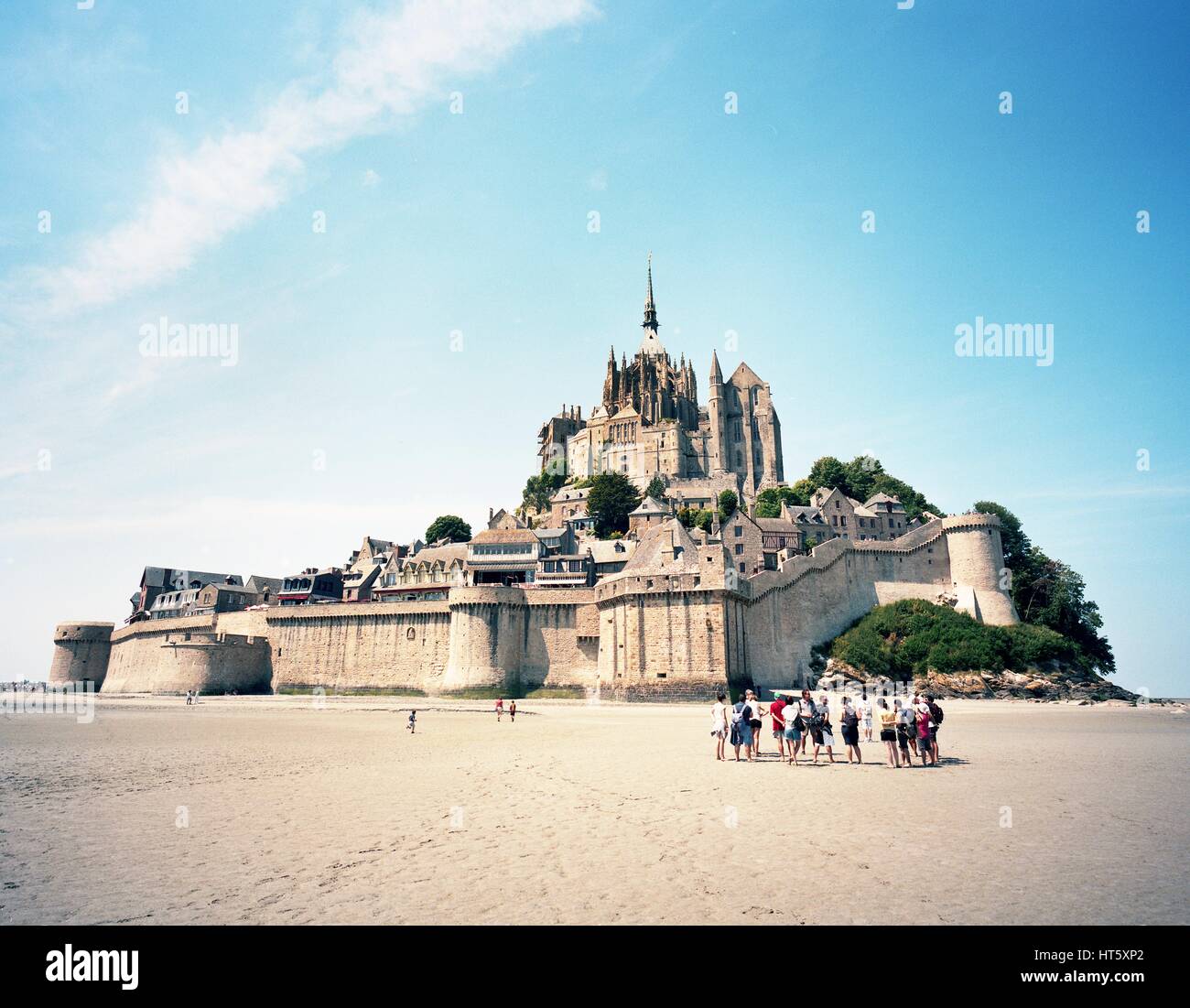 Mont St. Michel Stock Photo