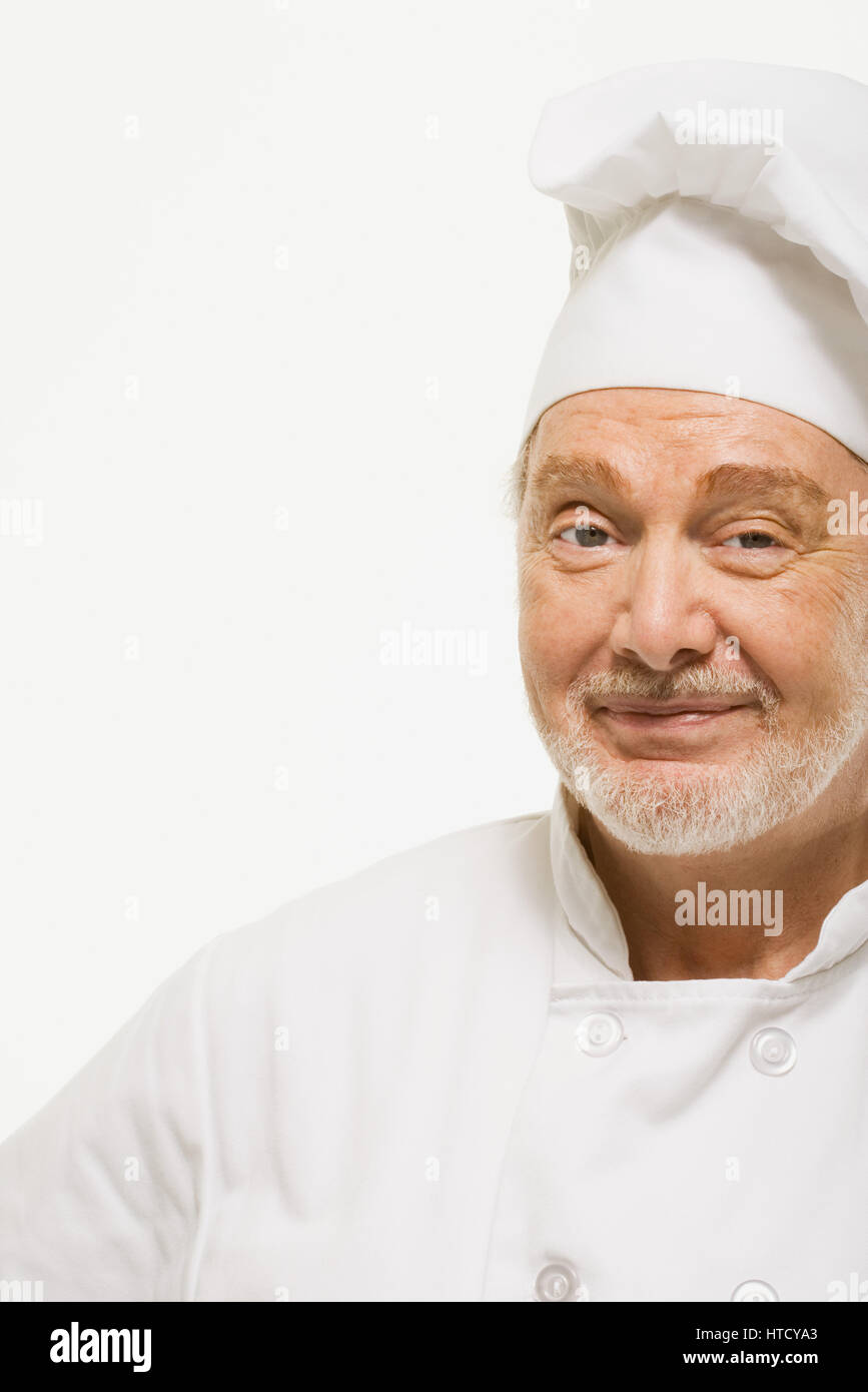 Portrait of a chef Stock Photo