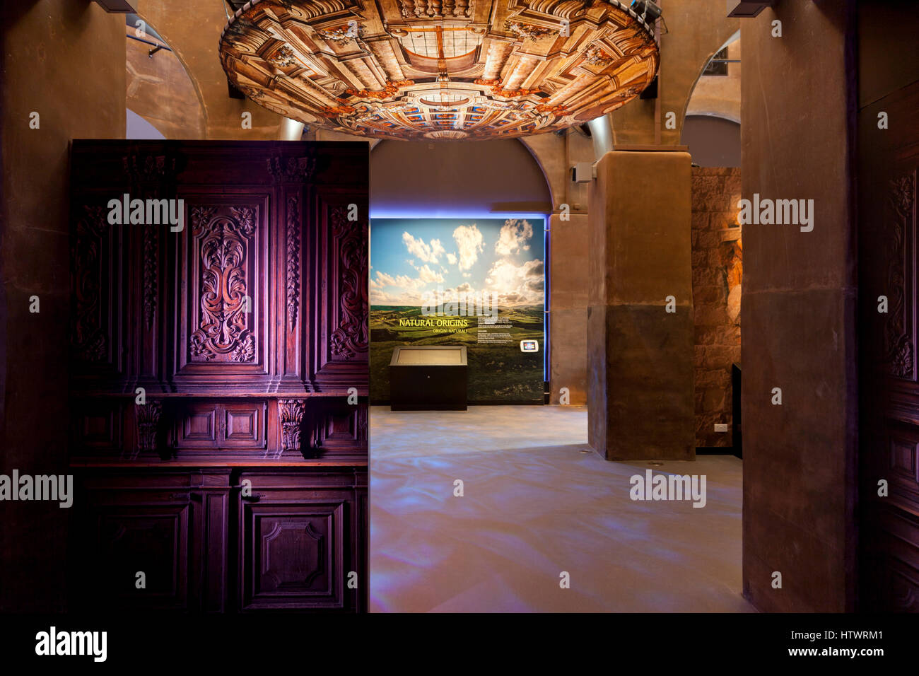 The visitors' centre of the Citadel in Gozo. Stock Photo