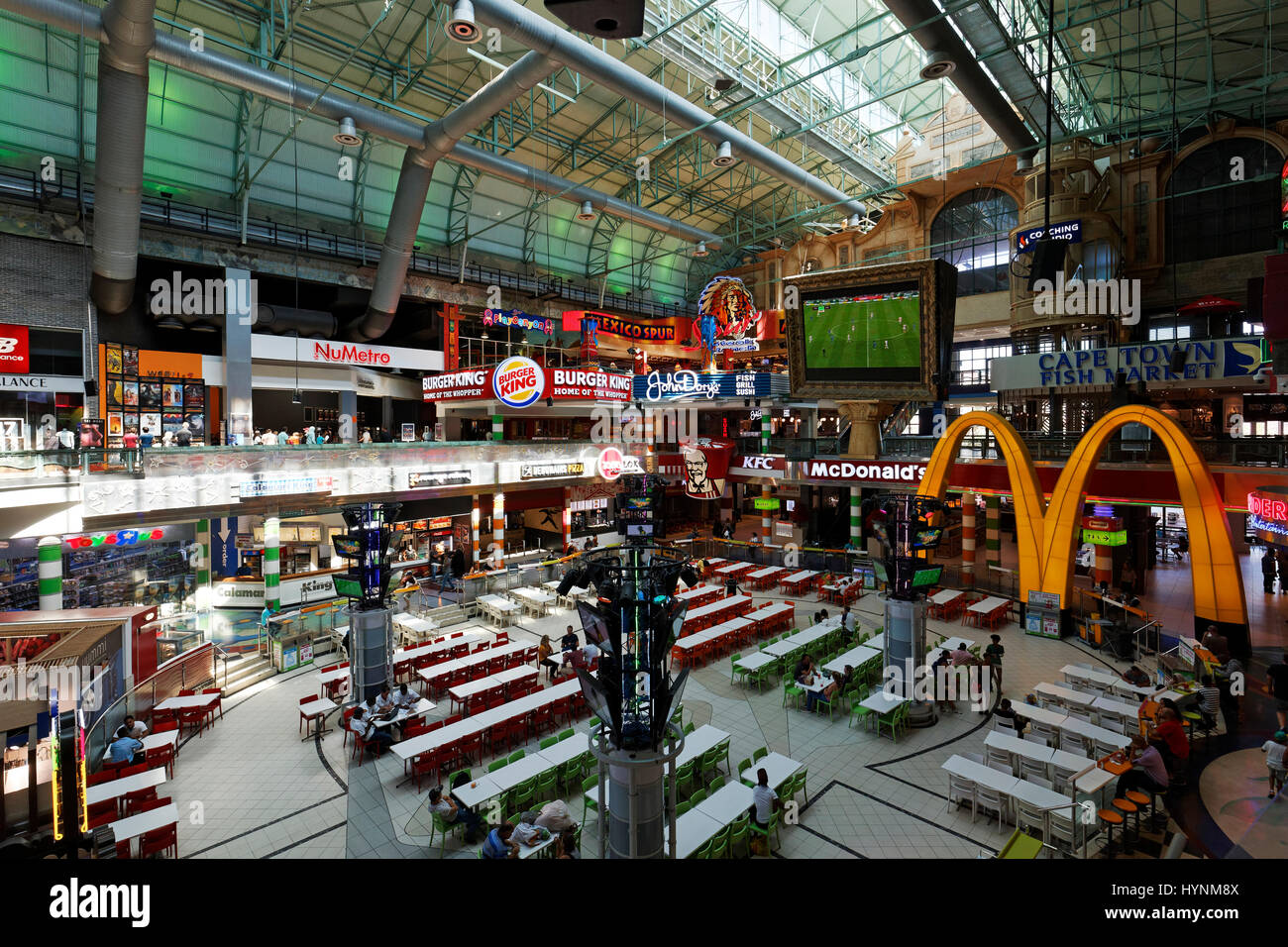 Canal Walk shopping centre, Cape Town, South Africa Stock Photo