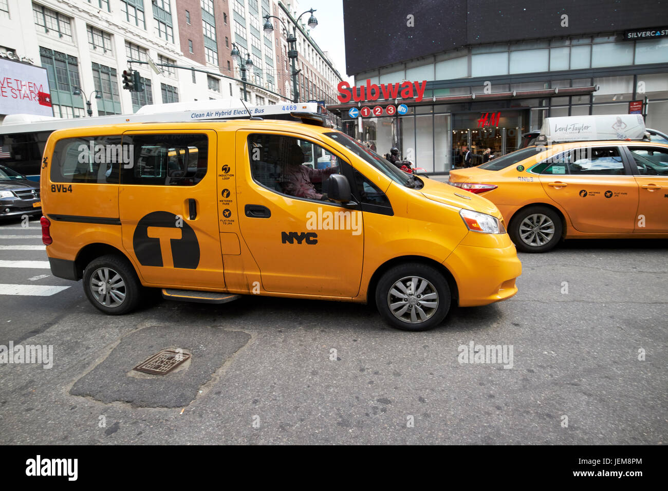 Yellow Cab New York High Resolution Stock Photography And Images Alamy