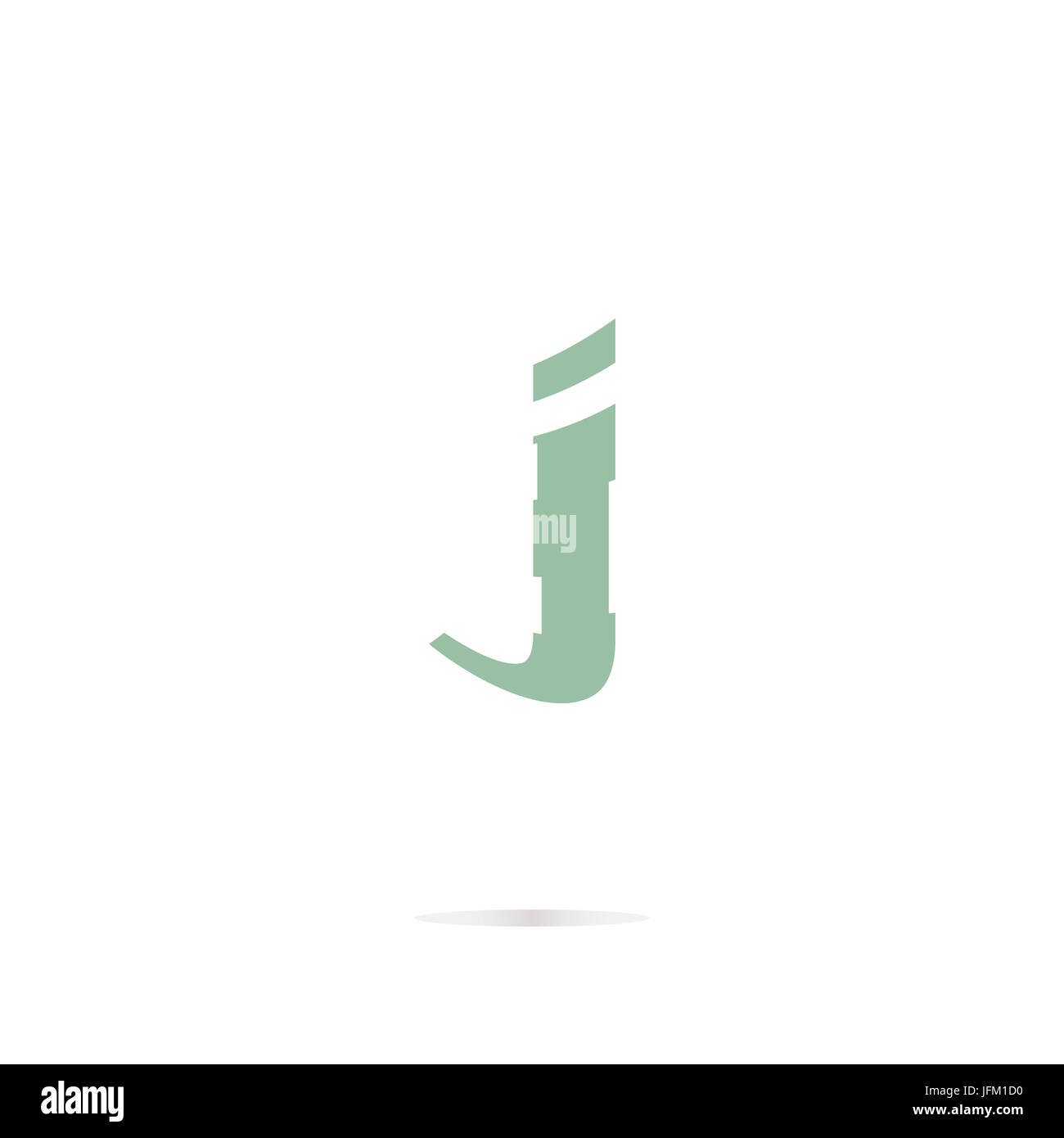 Letter j logo icon design template elements Stock Photo