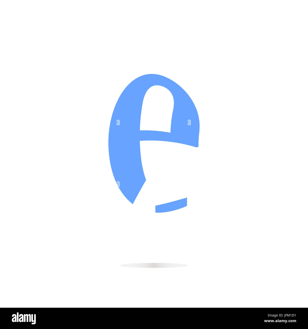 Letter E logo icon design template elements Stock Photo