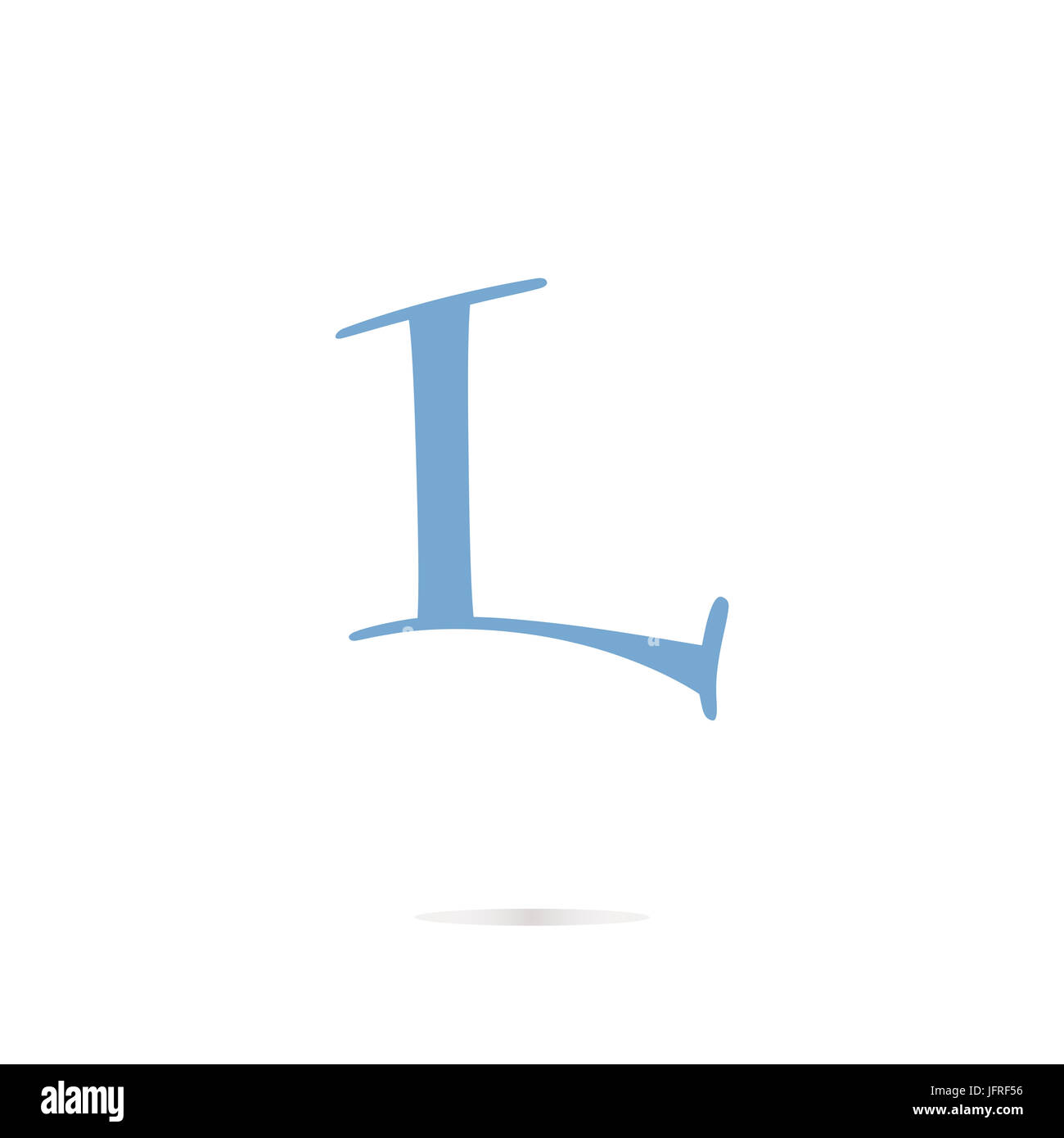 Letter l logo icon design template elements Stock Photo