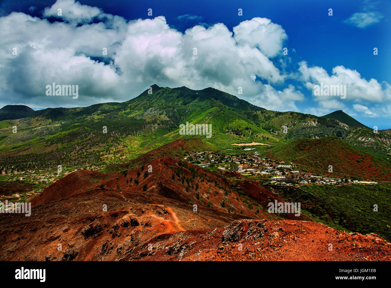 Ascension Island Stock Photo