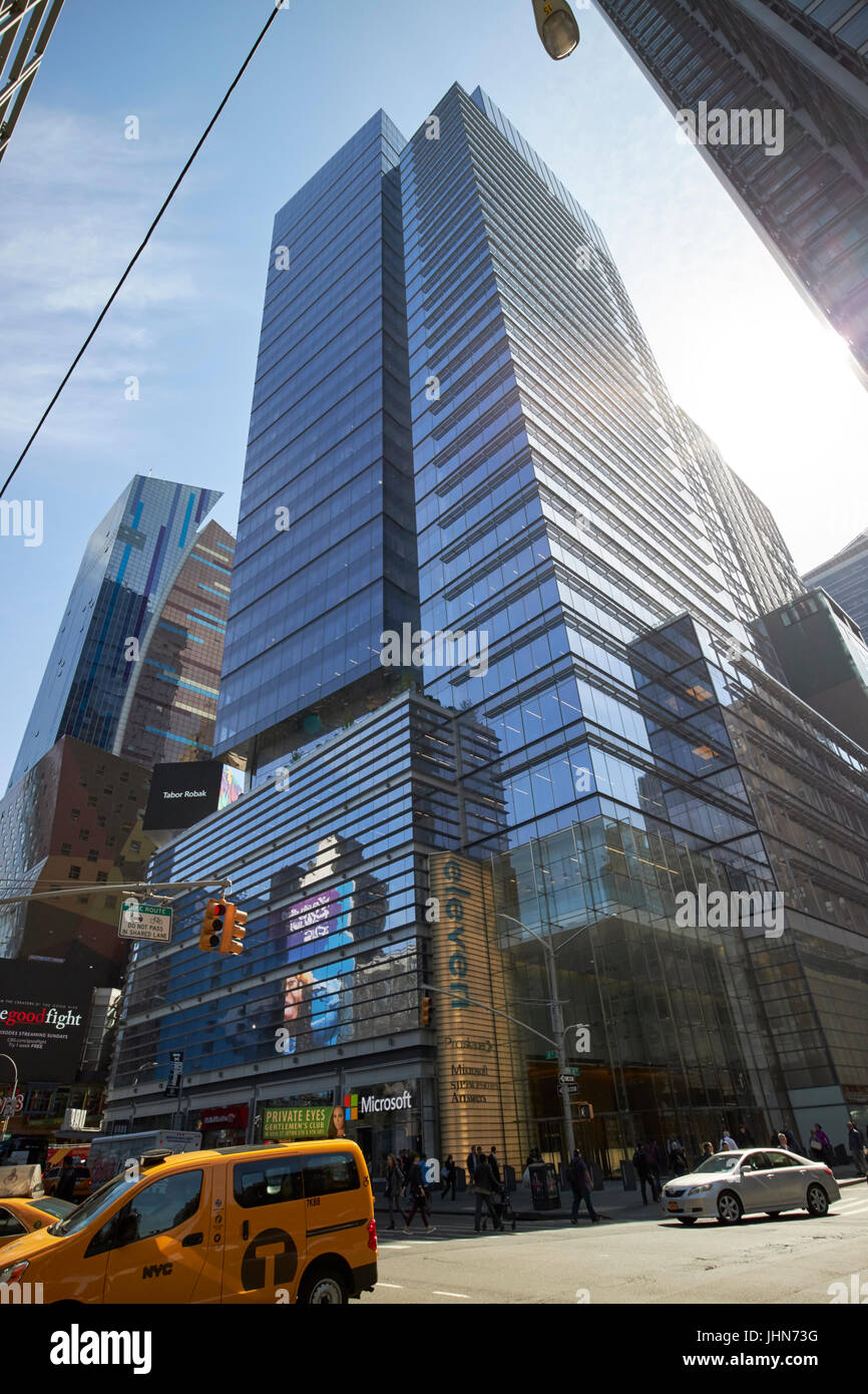 11 times square building New York City USA Stock Photo