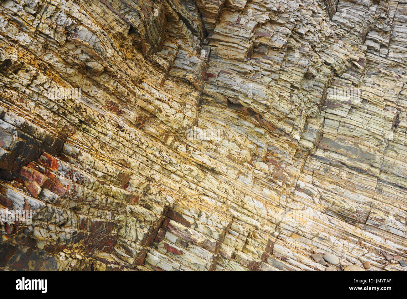 rock face. full frame Stock Photo