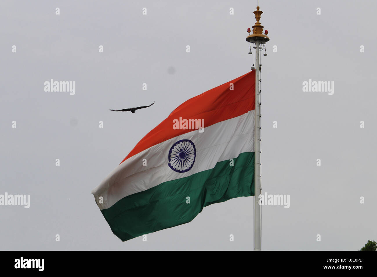 Flag of India Stock Photo