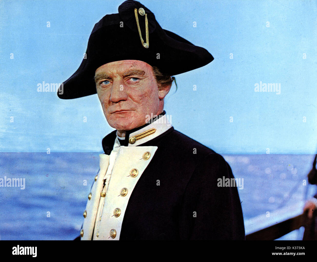 MUTINY ON THE BOUNTY TREVOR HOWARD AS CAPTAIN BLIGH     Date: 1962 Stock Photo