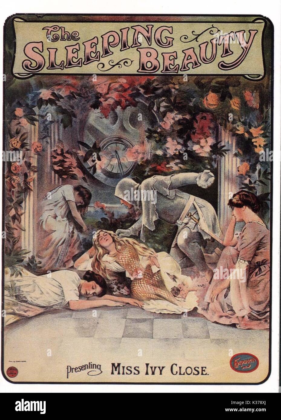 SLEEPING BEAUTY      Date: 1912 Stock Photo