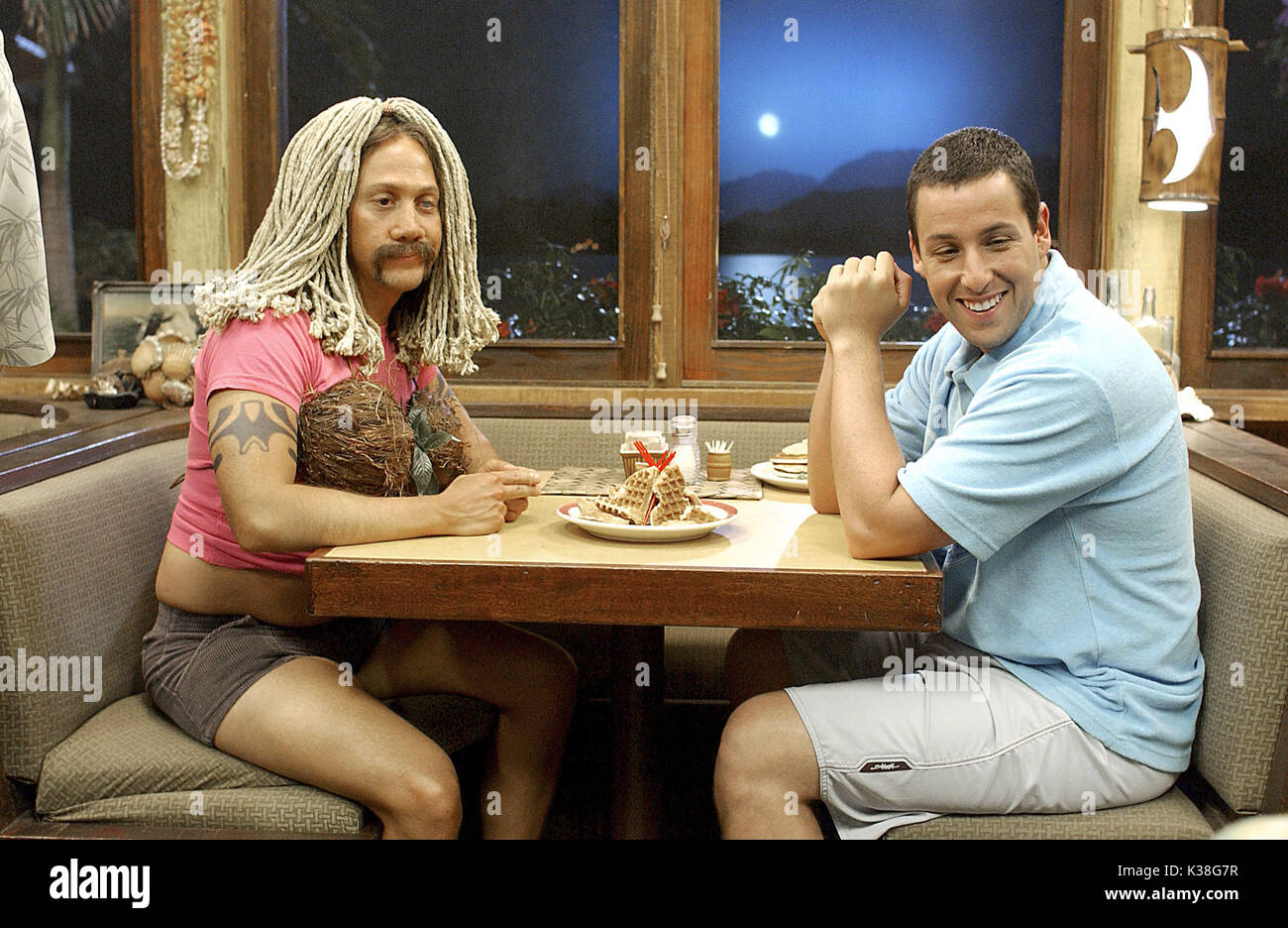 50 FIRST DATES ROB SCHNEIDER AND DREW BARRYMORE     Date: 2004 Stock Photo