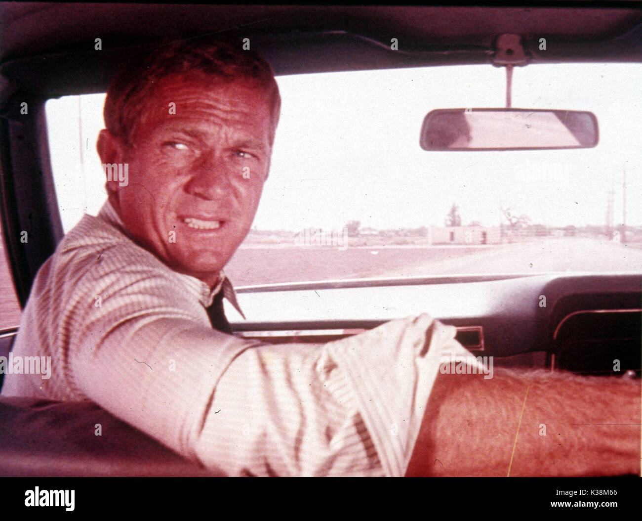 THE GETAWAY STEVE MCQUEEN Stock Photo