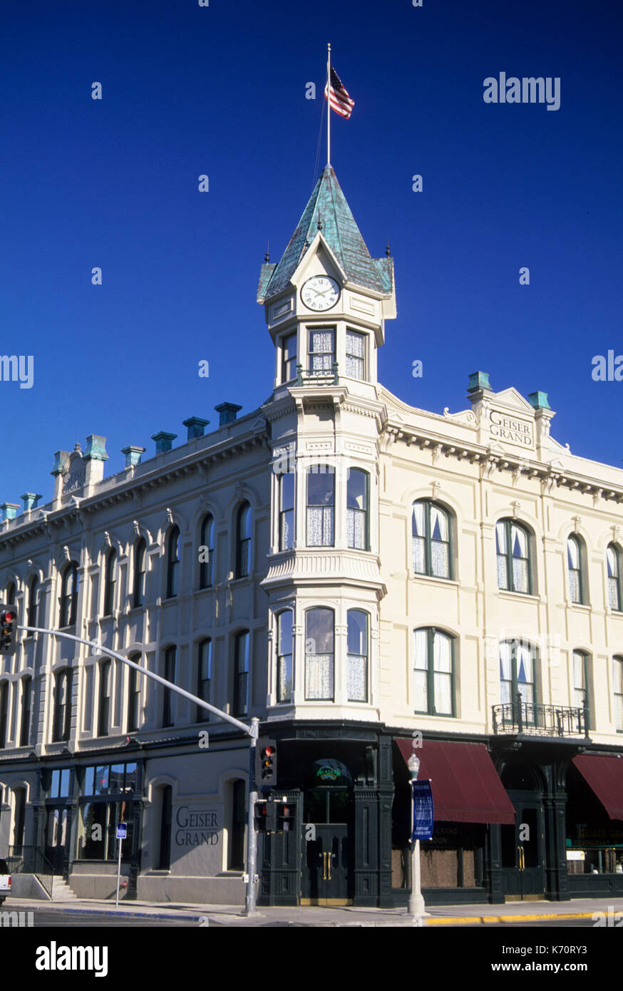 Geiser Grand Hotel, Baker City, Oregon Stock Photo