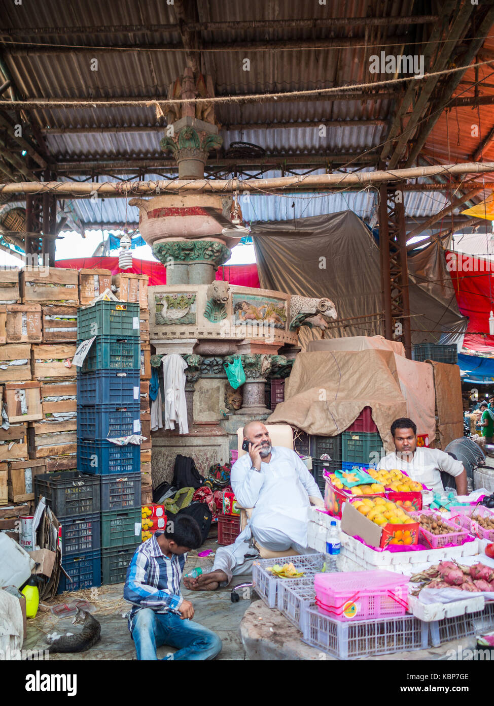 Crawford Market, Mumbai Stock Photo