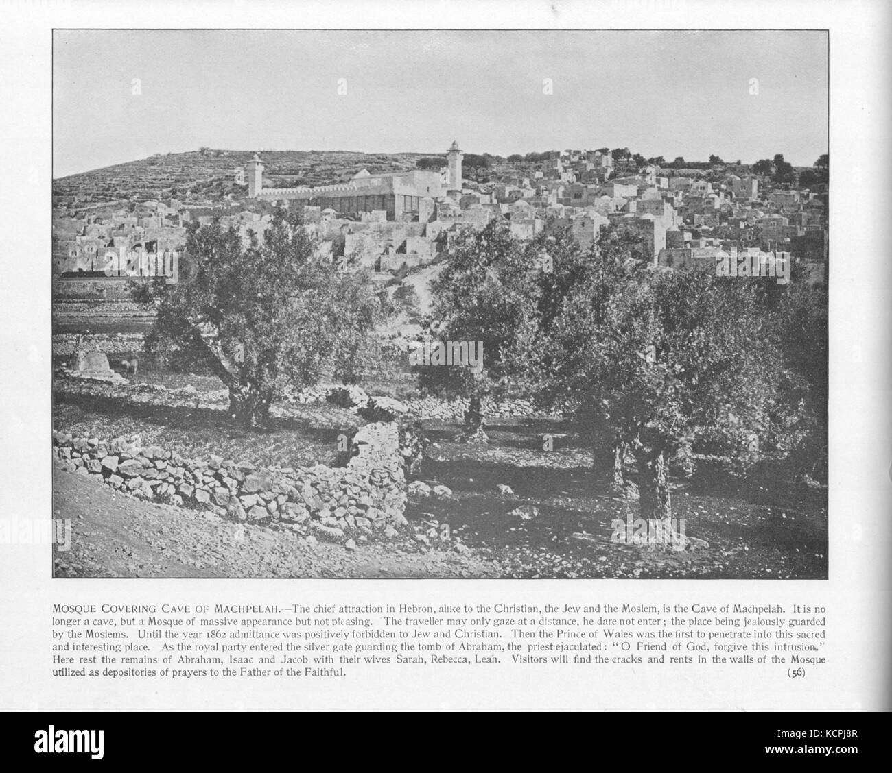 Vintage map of the holy land Black and White Stock Photos & Images - Alamy