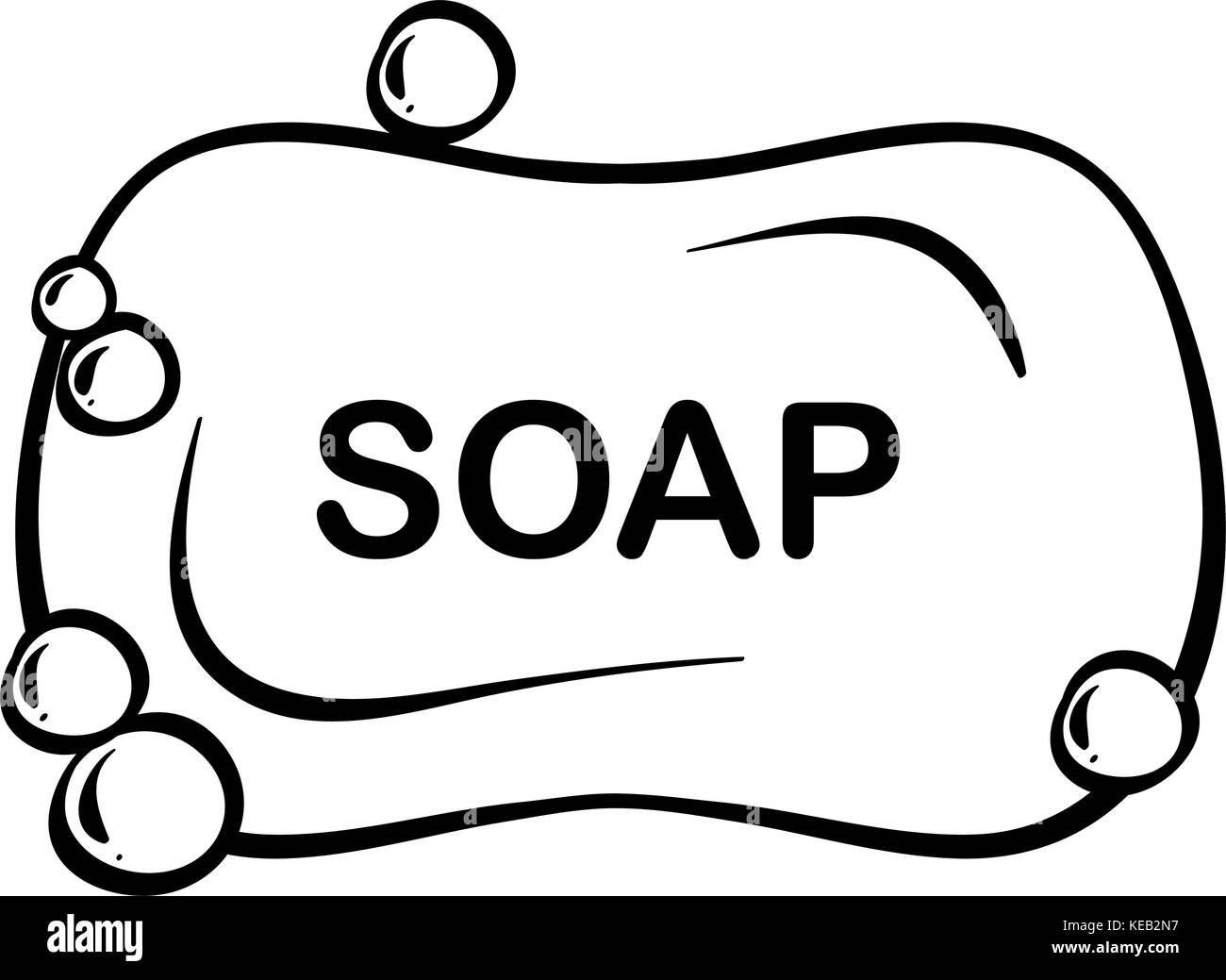 Soap Bar Clip Art Black And White