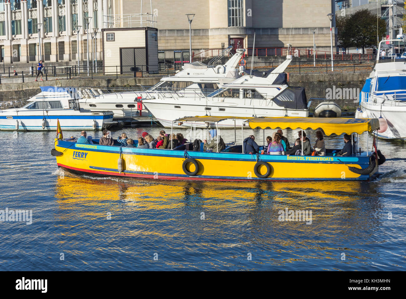 Bristol Ferryboat, Floating Harbour, Harbourside, Bristol, England, United Kingdom Stock Photo