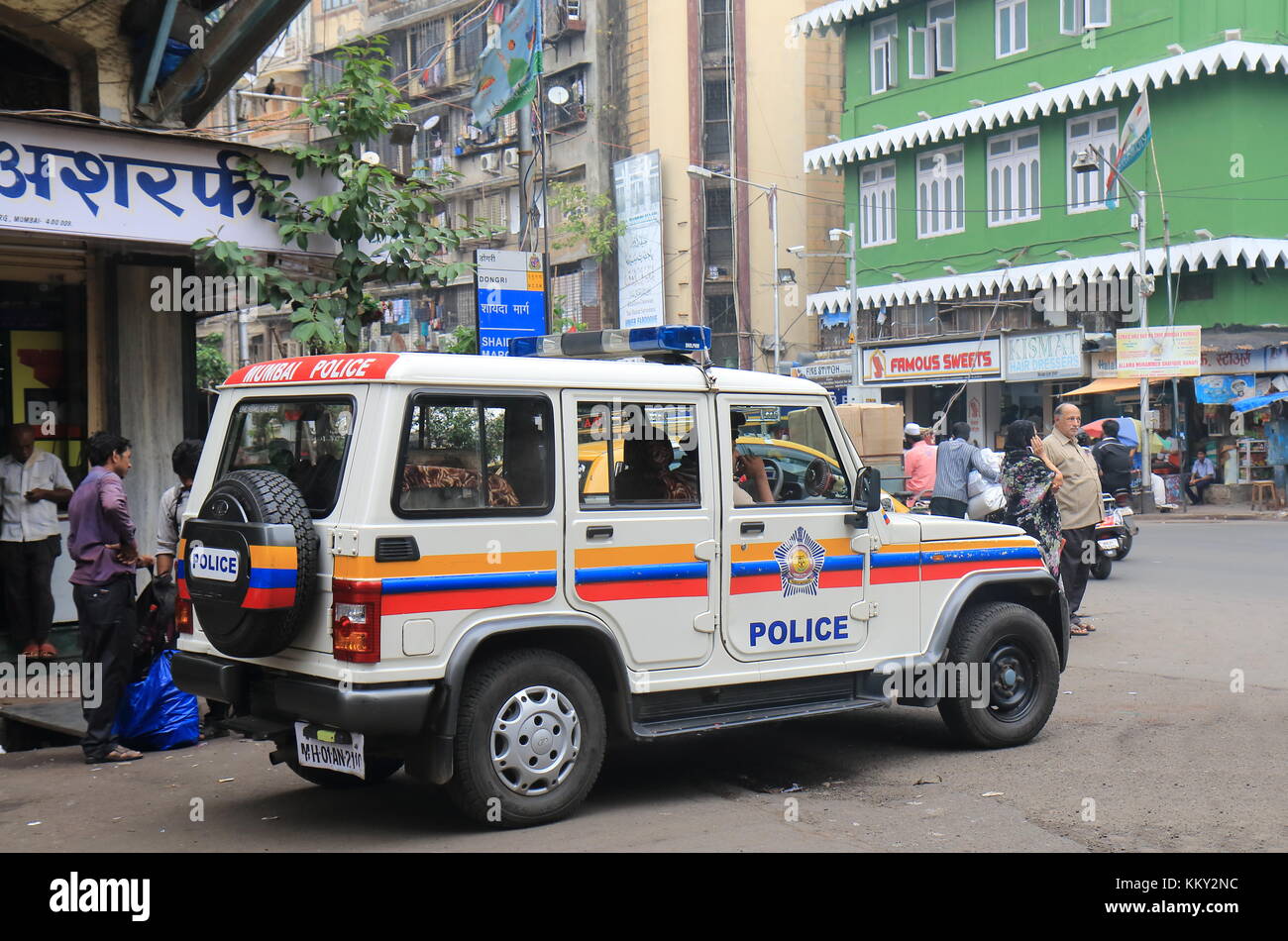 Indian Police Car