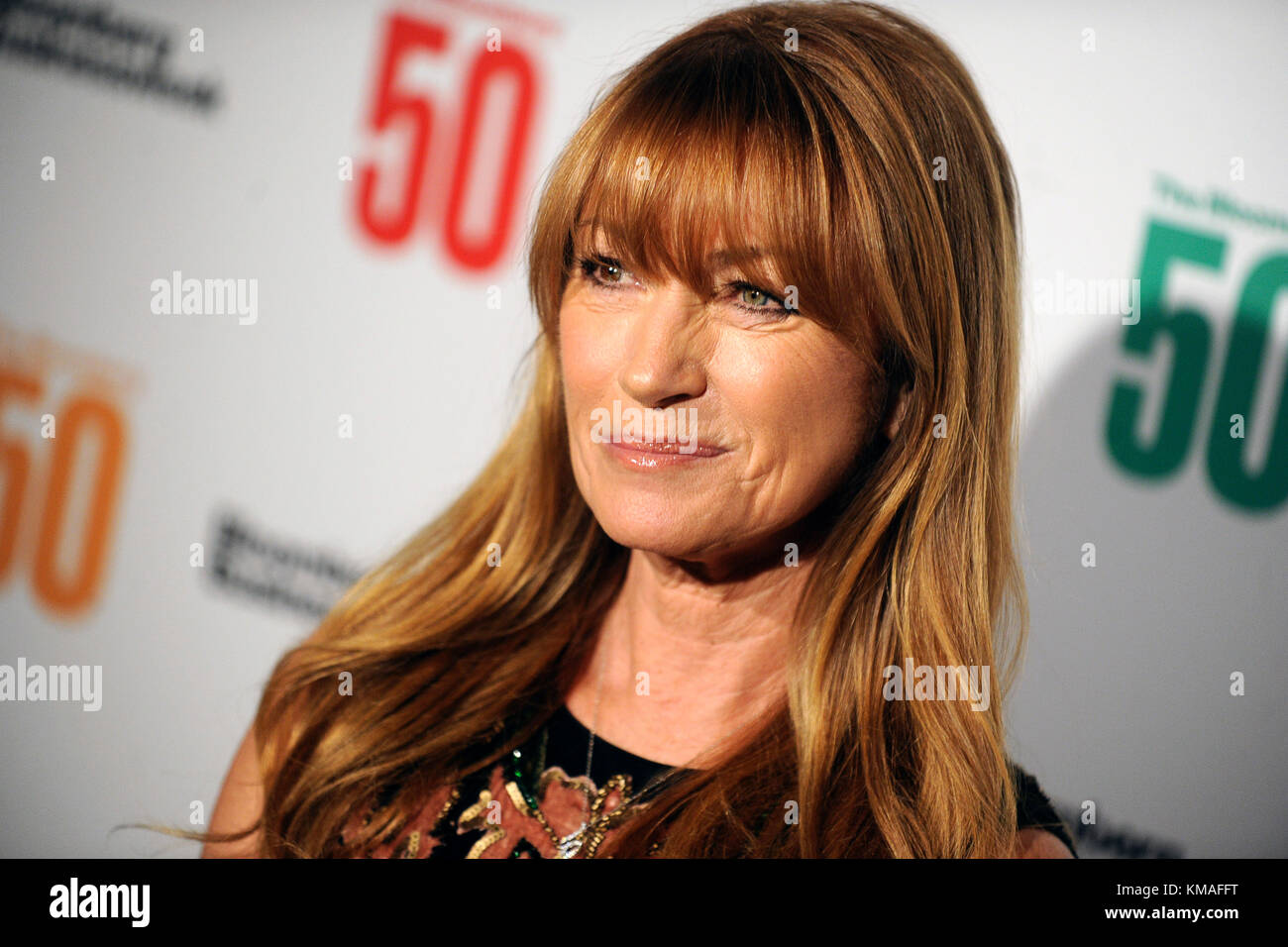 Jane Seymour attends 'The Bloomberg 50' Celebration at the Gotham Hall on December 4, 2017 in New York City. Stock Photo