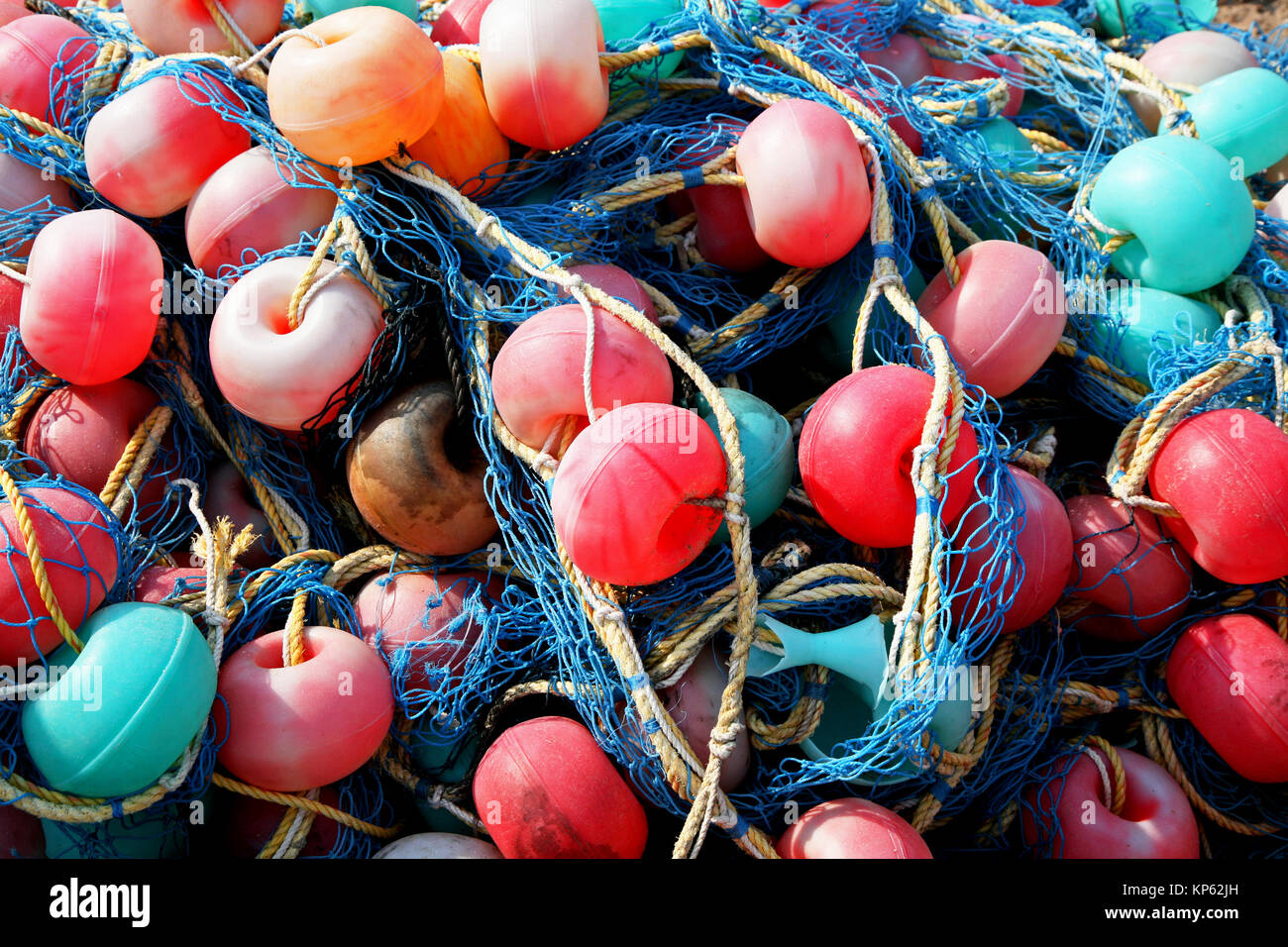 Fishing nets Stock Photo