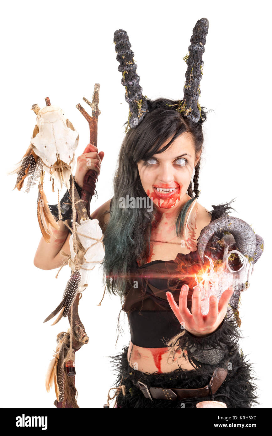 Sorceress Stock Photo